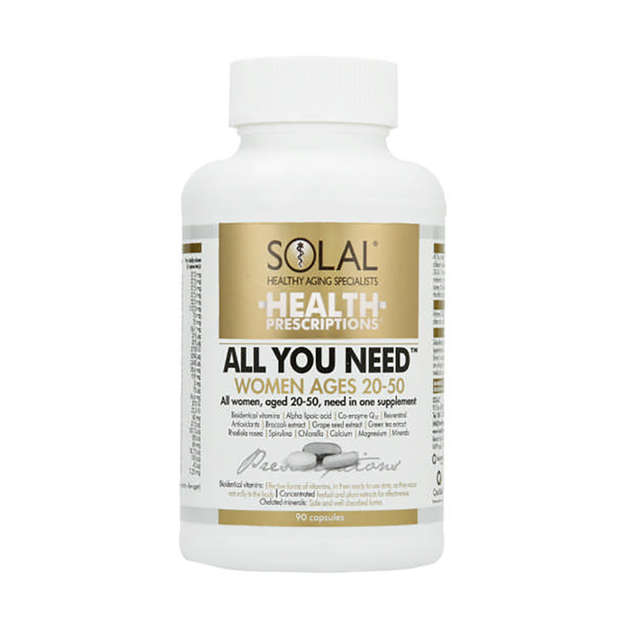 Solal All You Need Woman Ages 20-50 90 Capsules