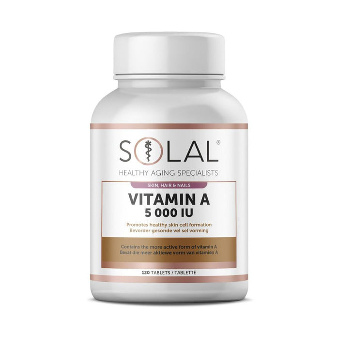 Solal Vitamin A 5000iu 120 Tablets