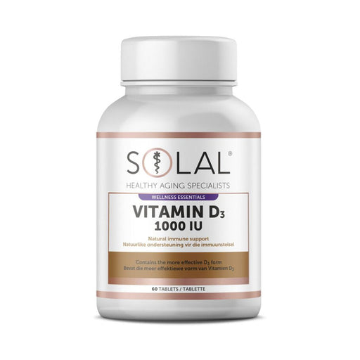 Solal Vitamin D3 1000 Iu 60 Tablets