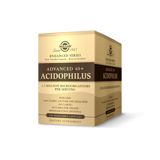 Solgar Advanced 40 + Acidophilus 120 Veggie Capsules