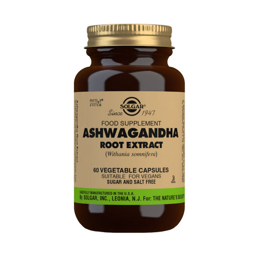Solgar Ashwaganda Root Extract 60 Veggie Capsules