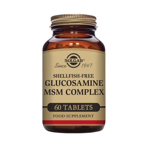 Solgar Glucosamine MSM Complex 60 Tablets