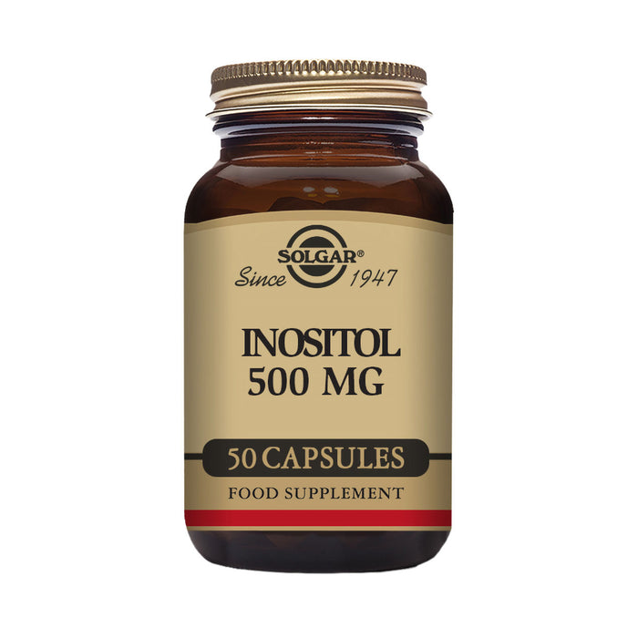 Solgar Inositol 500mg 50 Veggie Capsules