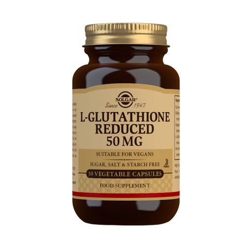 Solgar L-Glutathione 50mg 30 Veggie Capsules