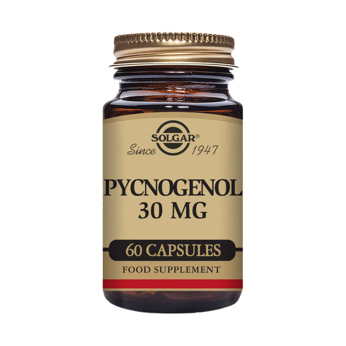 Solgar Pycnogenol 30mg 60 Veggie Capsules