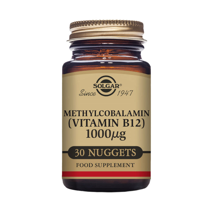 Solgar Sublingual Methylcobalamin Vitamin B12 1000mcg 30 Nuggets