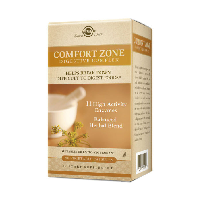 Solgar Comfort Zone Digestive Complex 90 Veggie Capsules