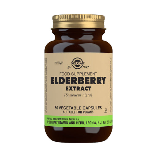 Solgar Elderberry Extract 60 Veggie Capsules