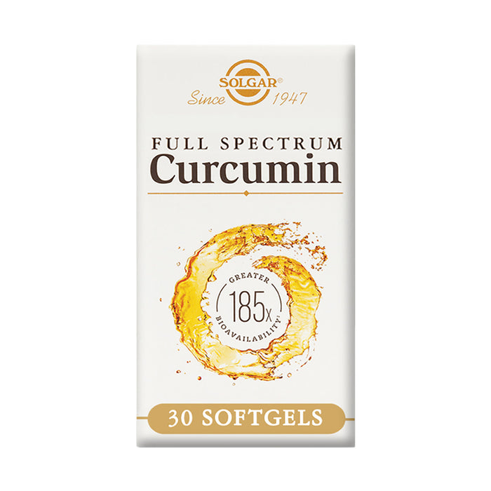 Solgar Full Spectrum Curcumin 30 Softgel Capsules