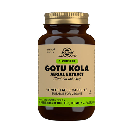 Solgar Gotu Kola 520mg 100 Veggie Capsules