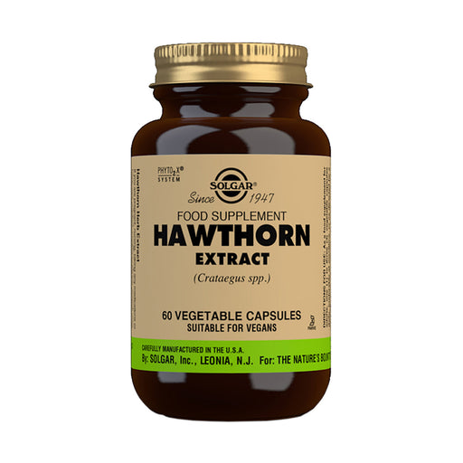Solgar Hawthorne Herb Extract 60 Veggie Capsules