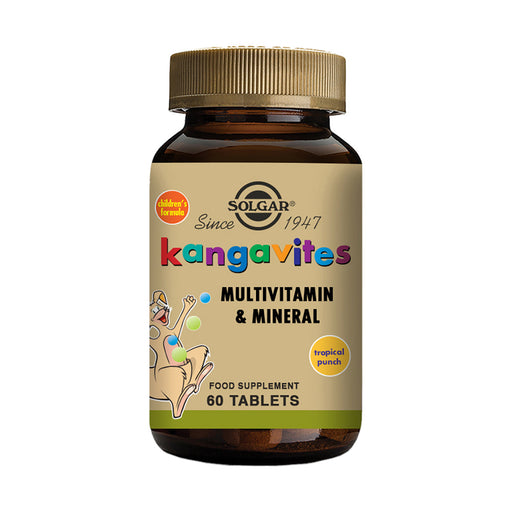 Solgar Kangavites Tropical Punch 60 Chewable Tablets