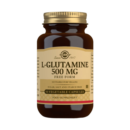 Solgar L-Glutamine 500mg 50 Veggie Capsules