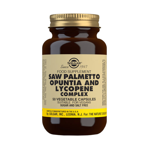 Solgar Saw Palmetto-Lycopene Complex 50 Veggie Capsules