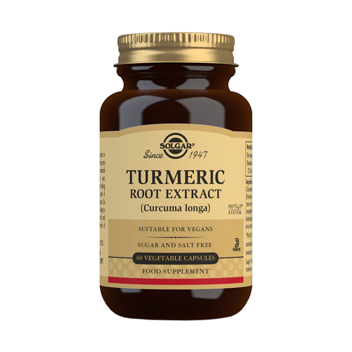 Solgar Turmeric Root Extract 60 Veggie Capsules