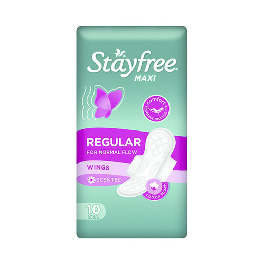 Stayfree Maxi Thick Wings Scented 10 Pads
