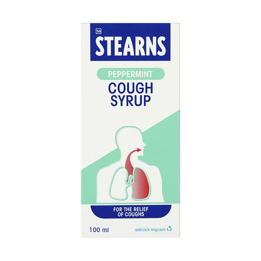 Stearns Cough Syrup Peppermint 100ml