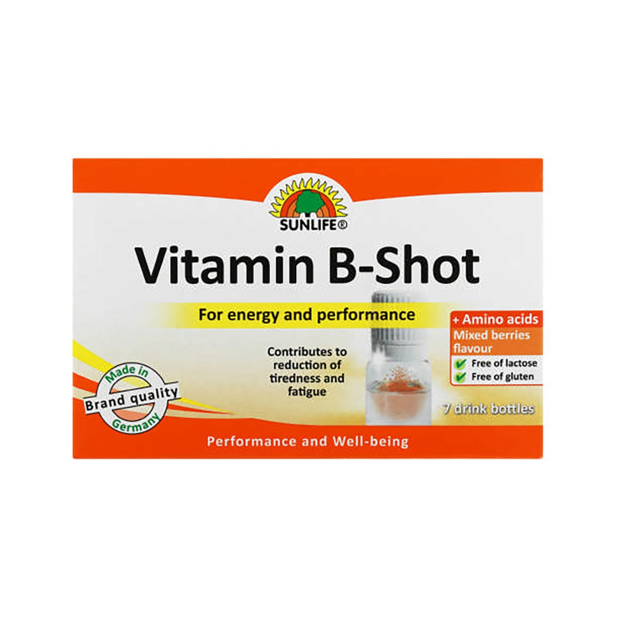 Sunlife Vitamin B Shot 7 Drink Bottles - Med365