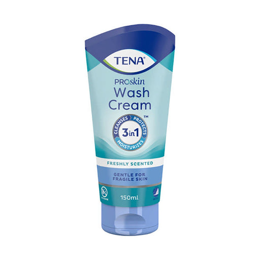 Tena 3-In-1 Wash Cream Tube 150ml