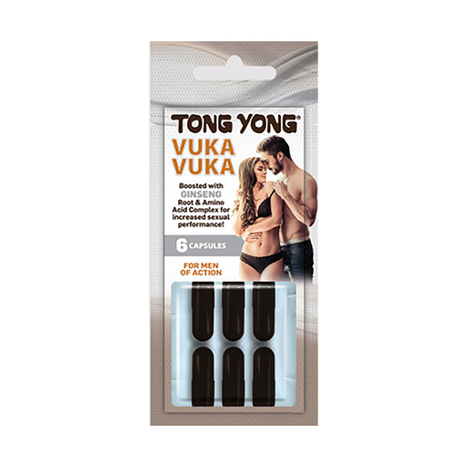 Tong Yong Vuka Vuka Ginseng 6 Capsules