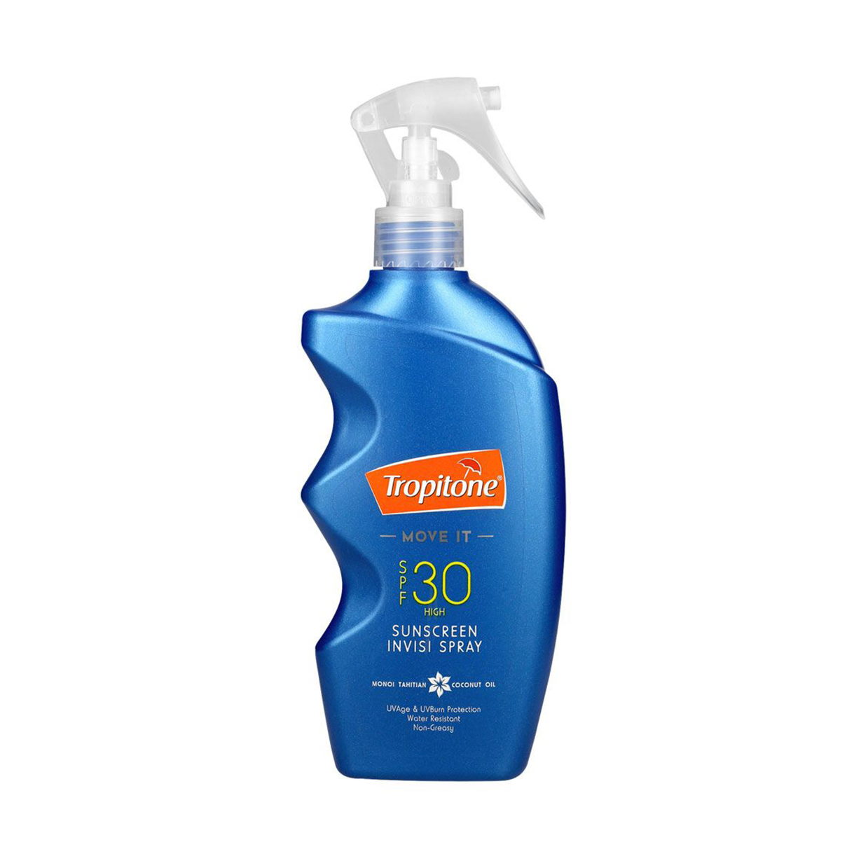 Tropitone Sunscreen Move It Invisible Spray SPF30 250ml Med365