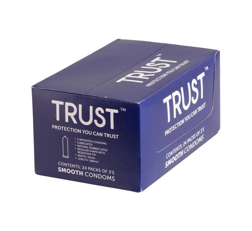 Trust Condoms 24 x 3 pack Hanging Despencer