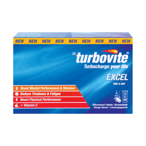 Turbovite Excel 20 Effervescent Tablets
