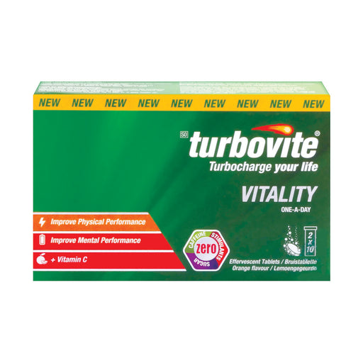 Turbovite Vitality 20 Effervescent Tablets
