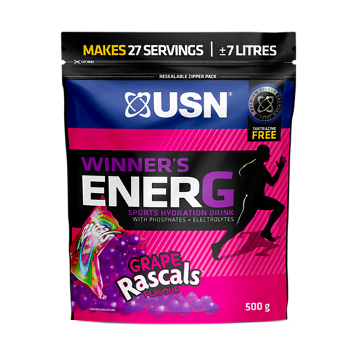 USN Winner's Energ Grape Rascals 500g