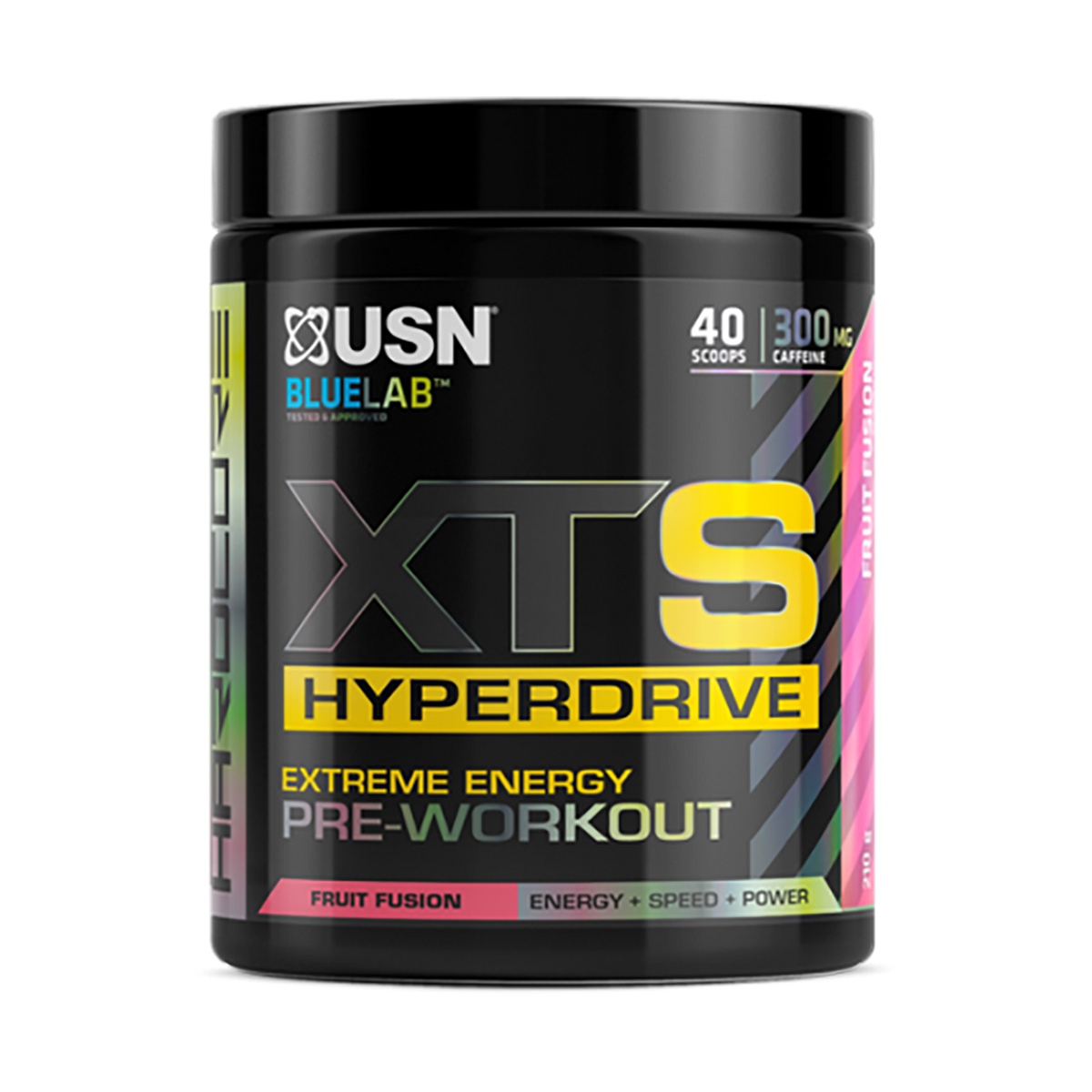 USN XTS Hyperdrive PreWorkout Fruit Fusion 210g Med365