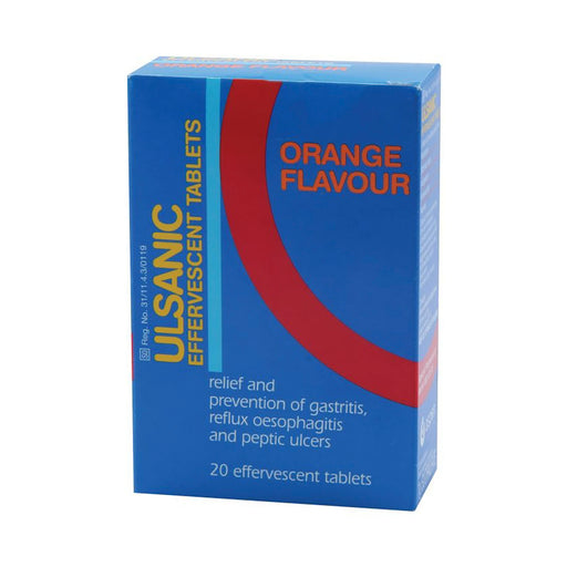 Ulsanic Orange Flavour Effervescent 20 Tablets