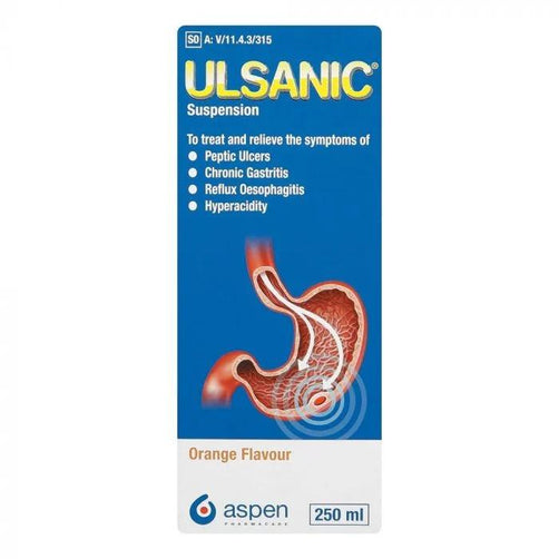 Ulcernic Ulsanic Suspension 250ml Orange - Med365