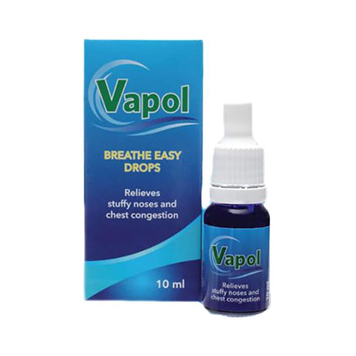 Vapol Breathe Easy Drops 10ml