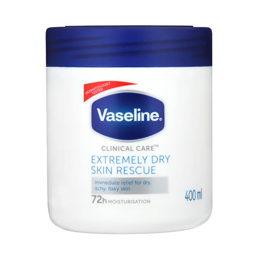 Vaseline Body Cream Extremely Dry Skin Rescue 400ml