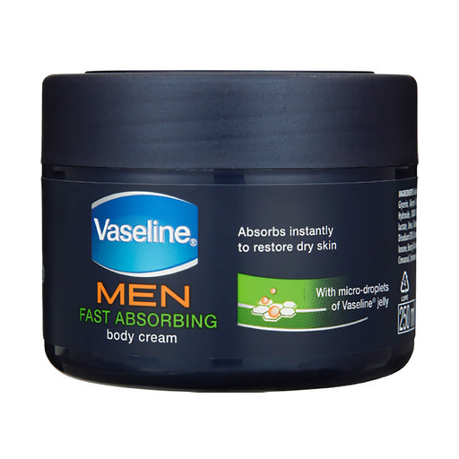 Vaseline Body Cream Men Fast Absorbing 250ml
