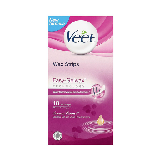 Veet Wax Strips Supreme Essence 18 Strips