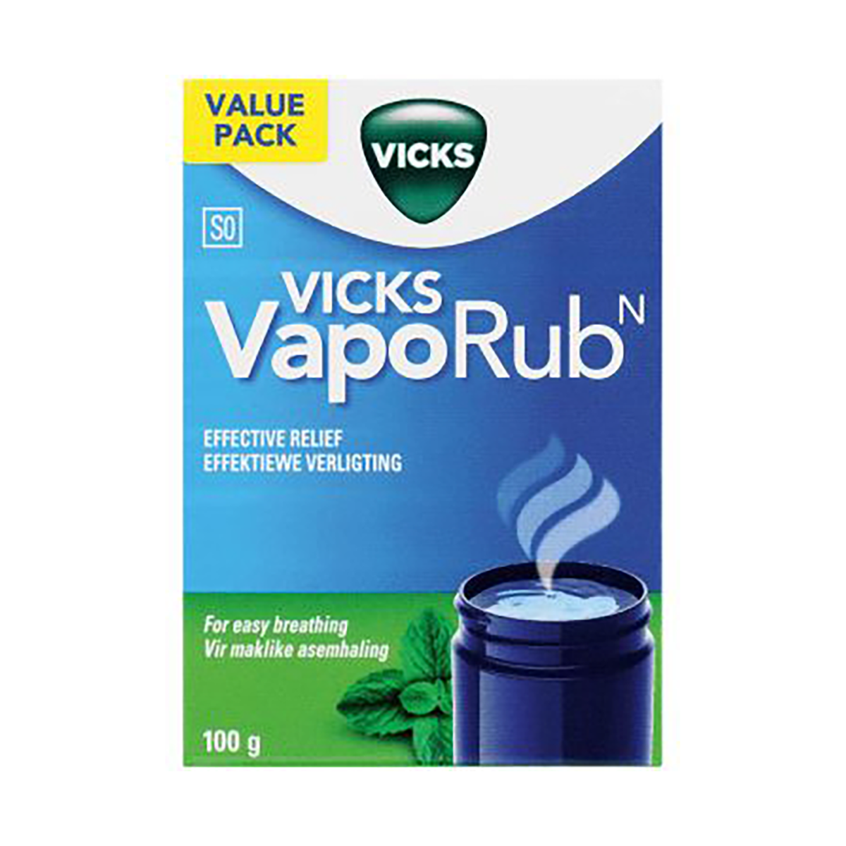 Vicks Vaporub Jar 100g - Med365