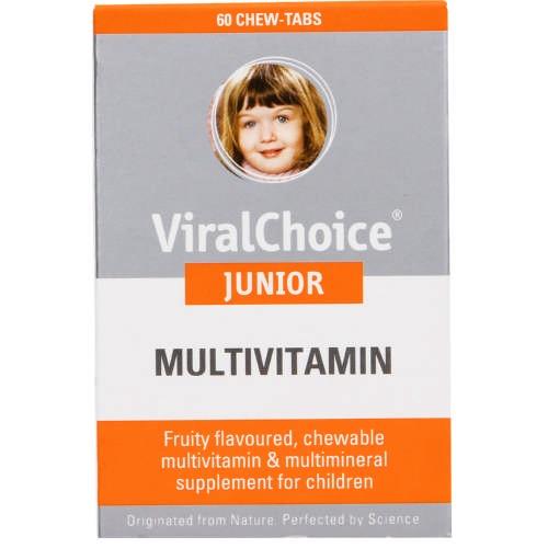 Viralchoice Junior Multi Vitamin 60 Chewable Tablets