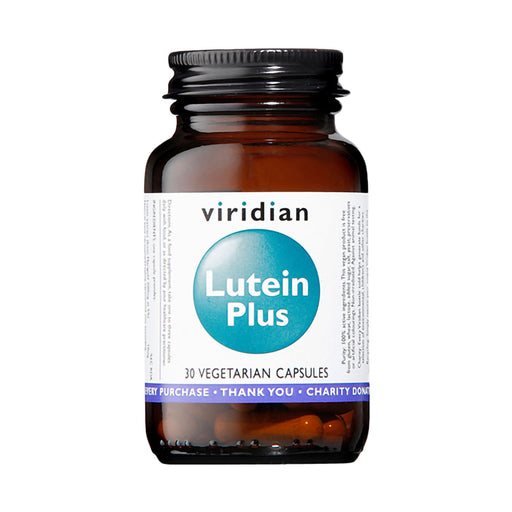 Viridian Lutein Plus 30 Veggie Capsules