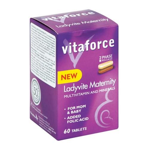 Vitaforce Ladyvite Maternity 60 Tablets