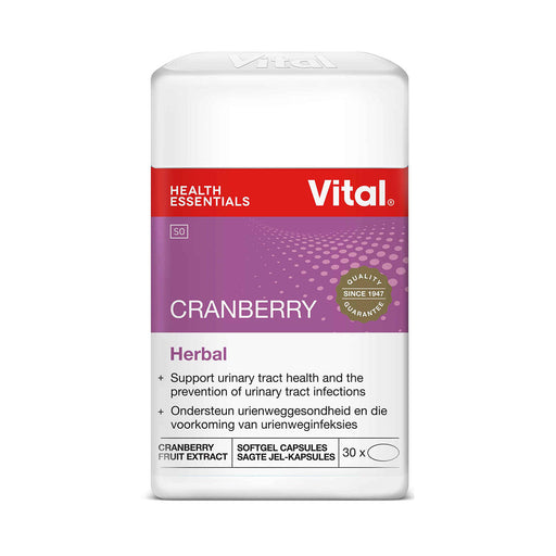 Vital Cranberry 30 Capsules