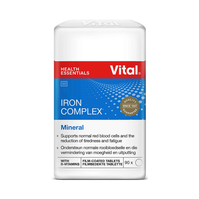 Vital Iron Complex 90 Tablets