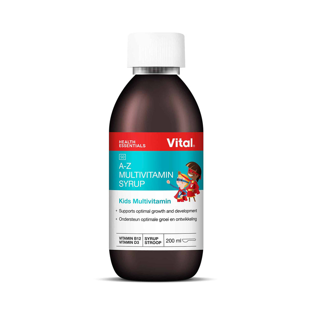 Vital Kids A-Z Multi Syrup 200ml - Med365