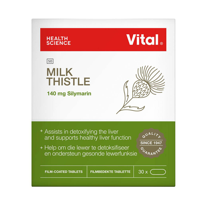 Vital HS Milk Thistle 30 Capsules