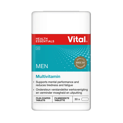Vital Men Multivitamin 30 Tablets