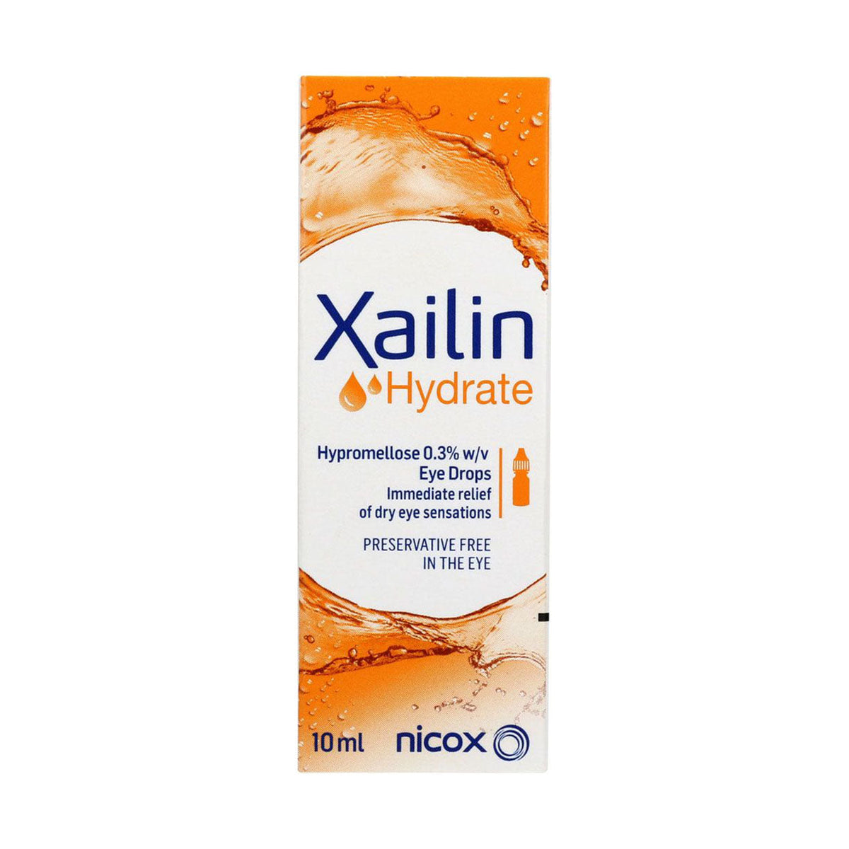 Xailin Hydrate Eye Drops 10ml Med365