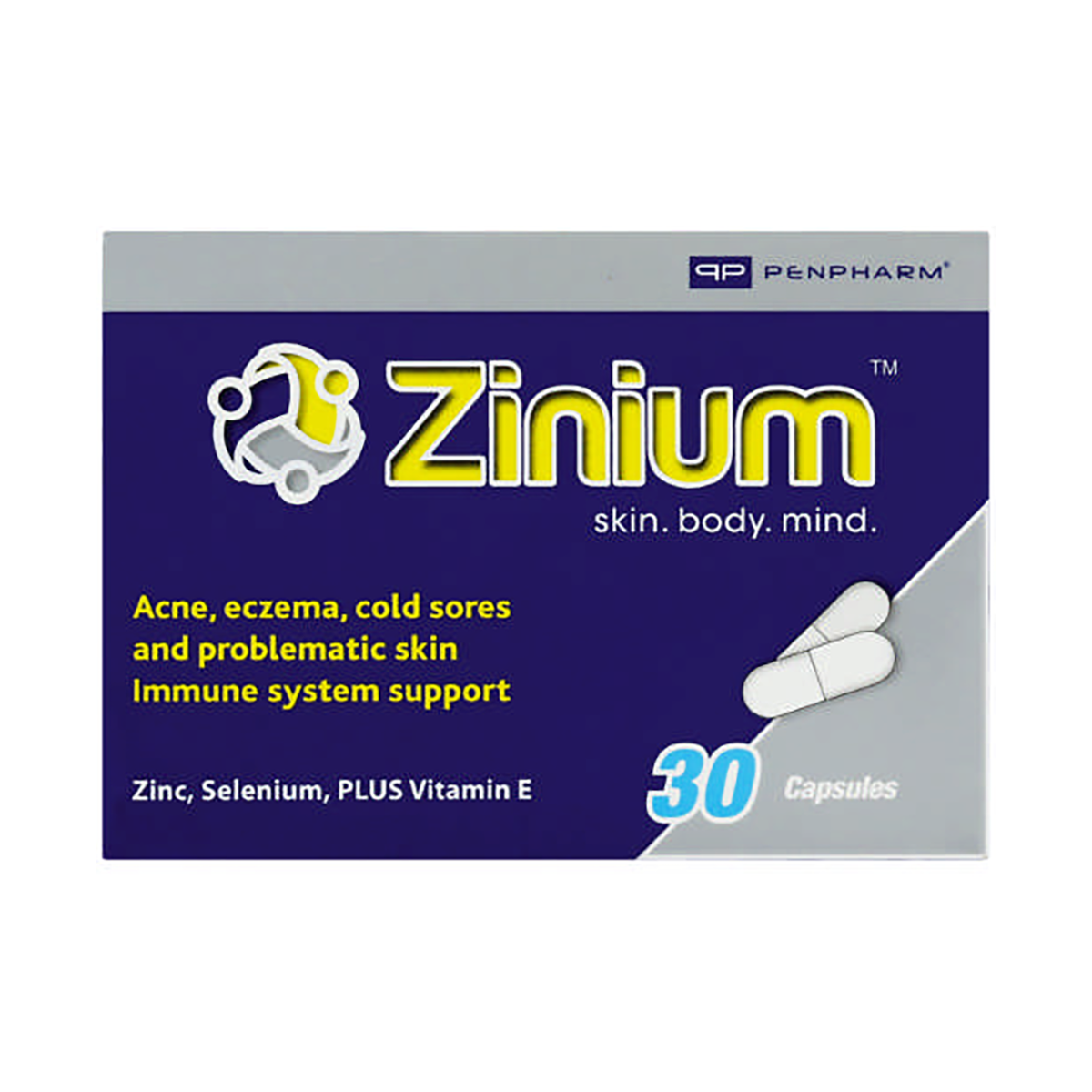 Zenium Zinium 30 Capsules - Med365