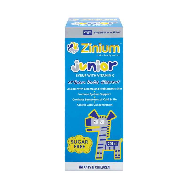 Zinium Junior Diabetic Syrup 200ml