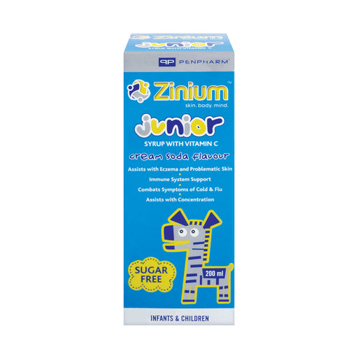 Zinium Junior Diabetic Syrup 200ml