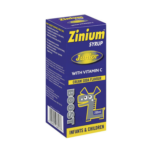 Zinium Junior Syrup 200ml